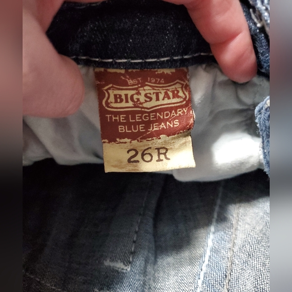 Blue Denim, Big Star Jeans, Slight flare - Picture 5 of 5